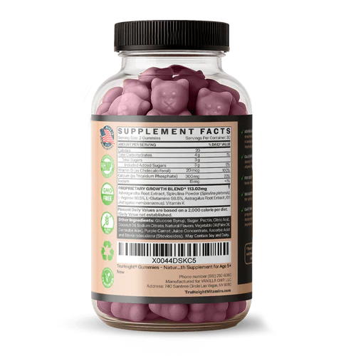 TruHeight Growth Gummy Capsules